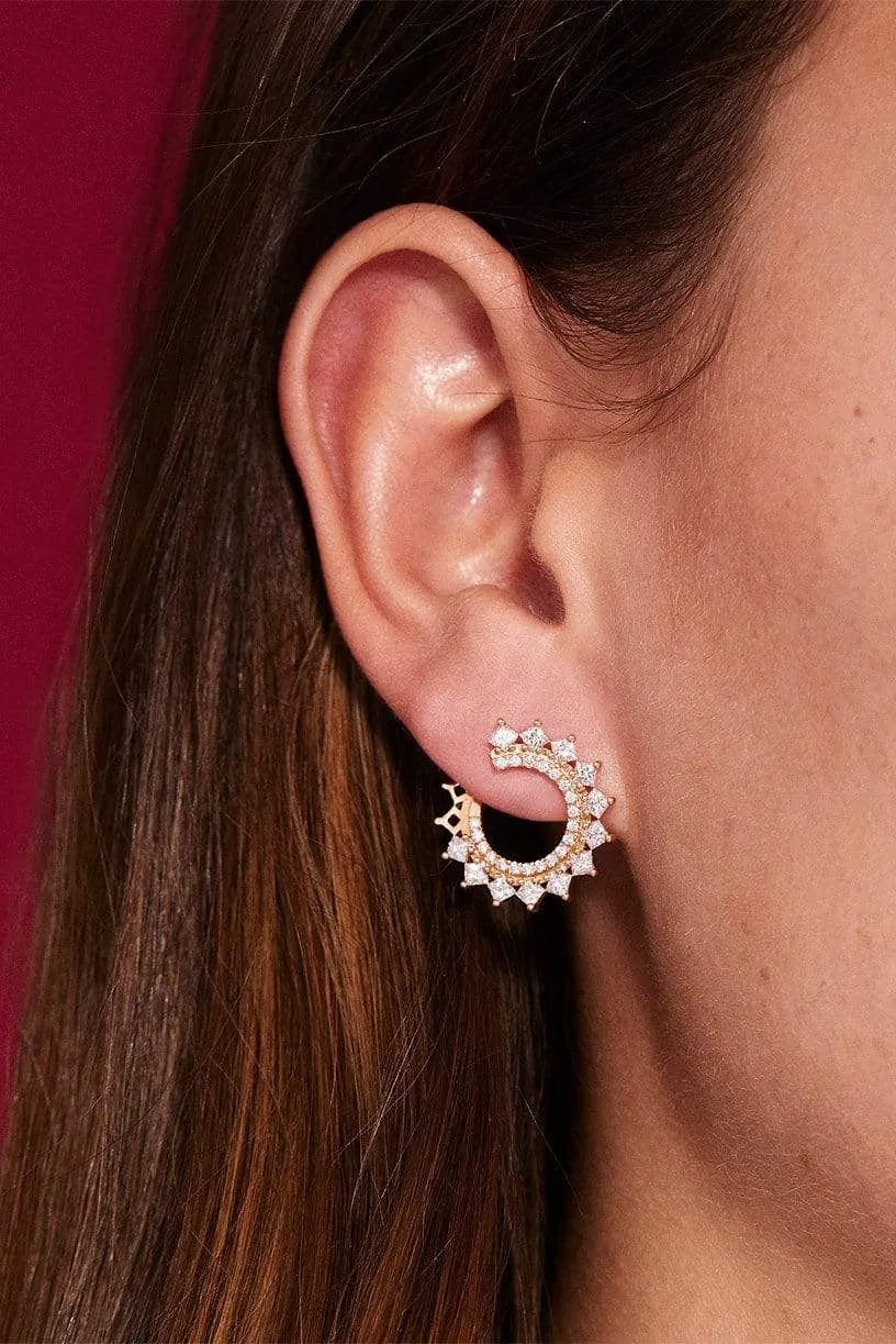 Princess Diamond Vendome Earrings