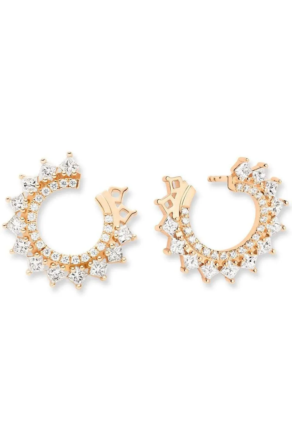 Princess Diamond Vendome Earrings