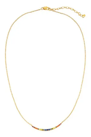 Rainbow Arc Necklace