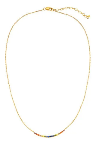 Rainbow Arc Necklace
