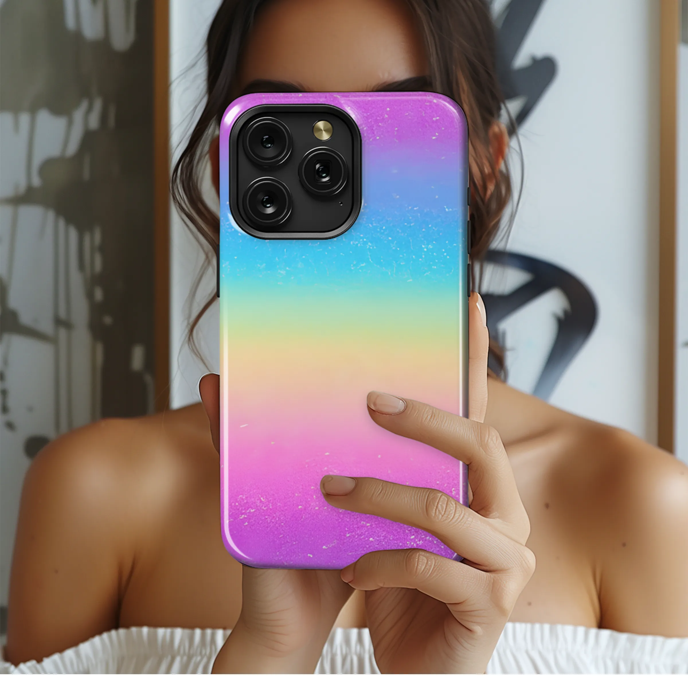 Rainbow Phone Case iPhone Samsung Cover Pixel 3861