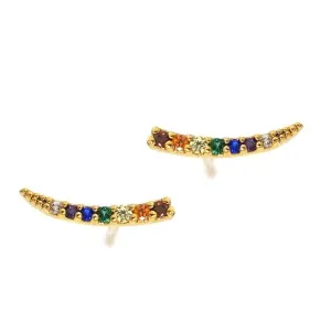 Rainbow Slice Studs