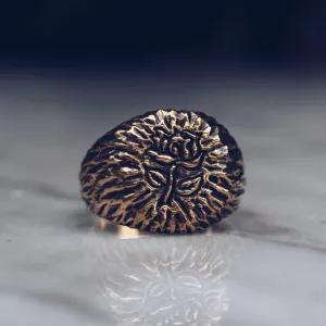 RAW ROSE RING | BRASS