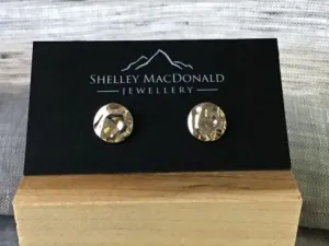 Reticulated Stud Earrings Small
