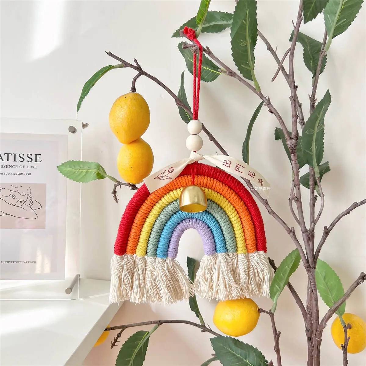 Rope Lucky Rainbow Aesthetic Wall Decor