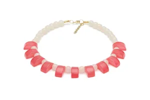 Rose Fakelite Bead Necklace