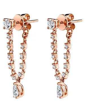 Rose Gold Olivia Earrings