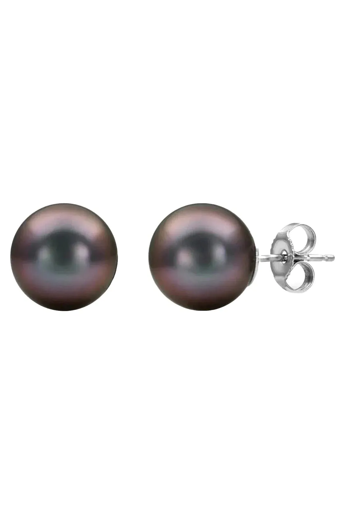 Round Akoya Pearl Studs - 8mm