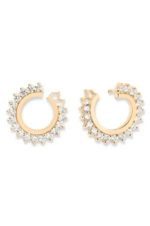 Round Diamond Earrings