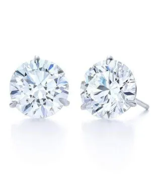 Round Diamond Studs 1.40ctw
