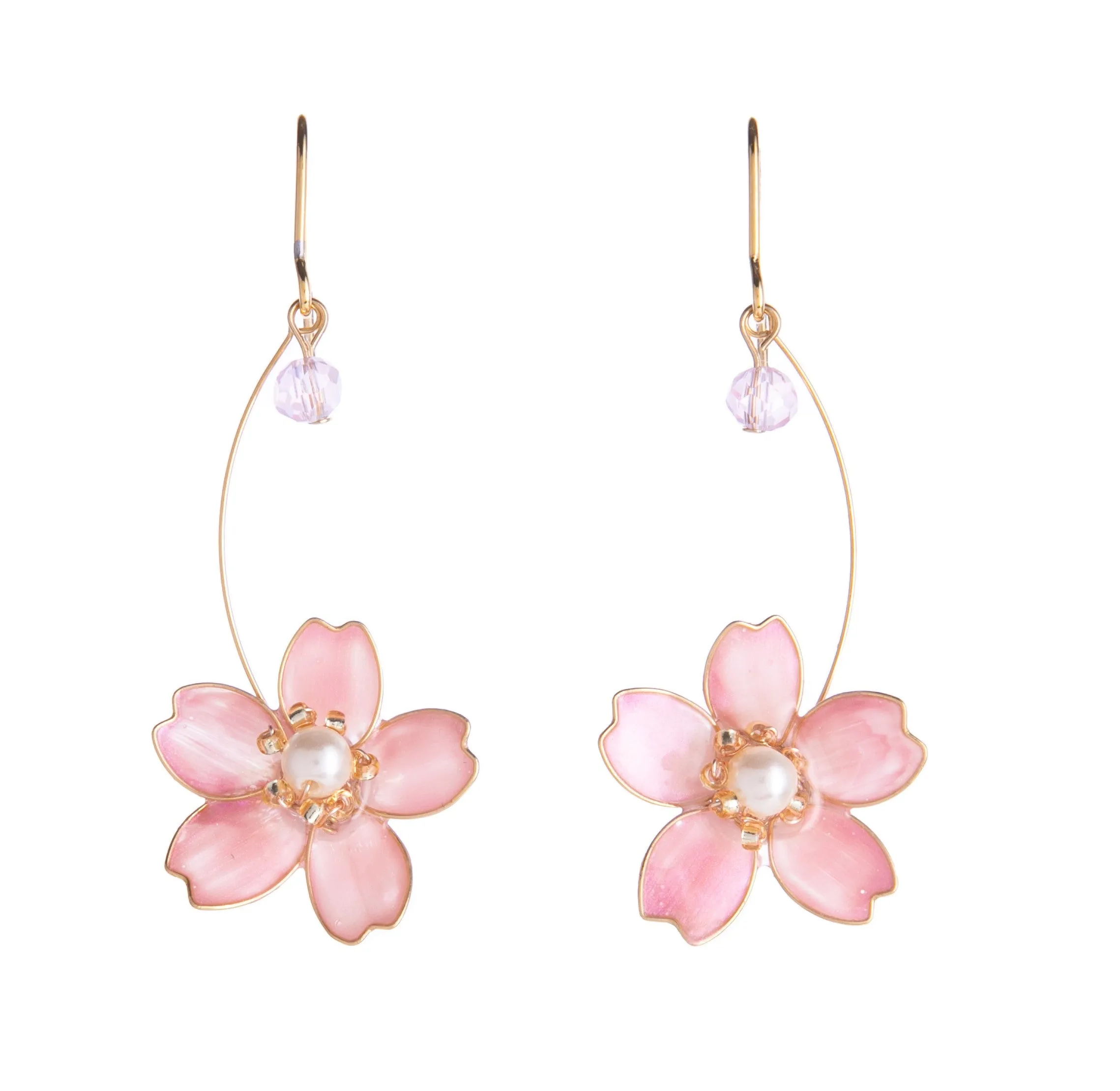 SAKURA DROP EARRINGS