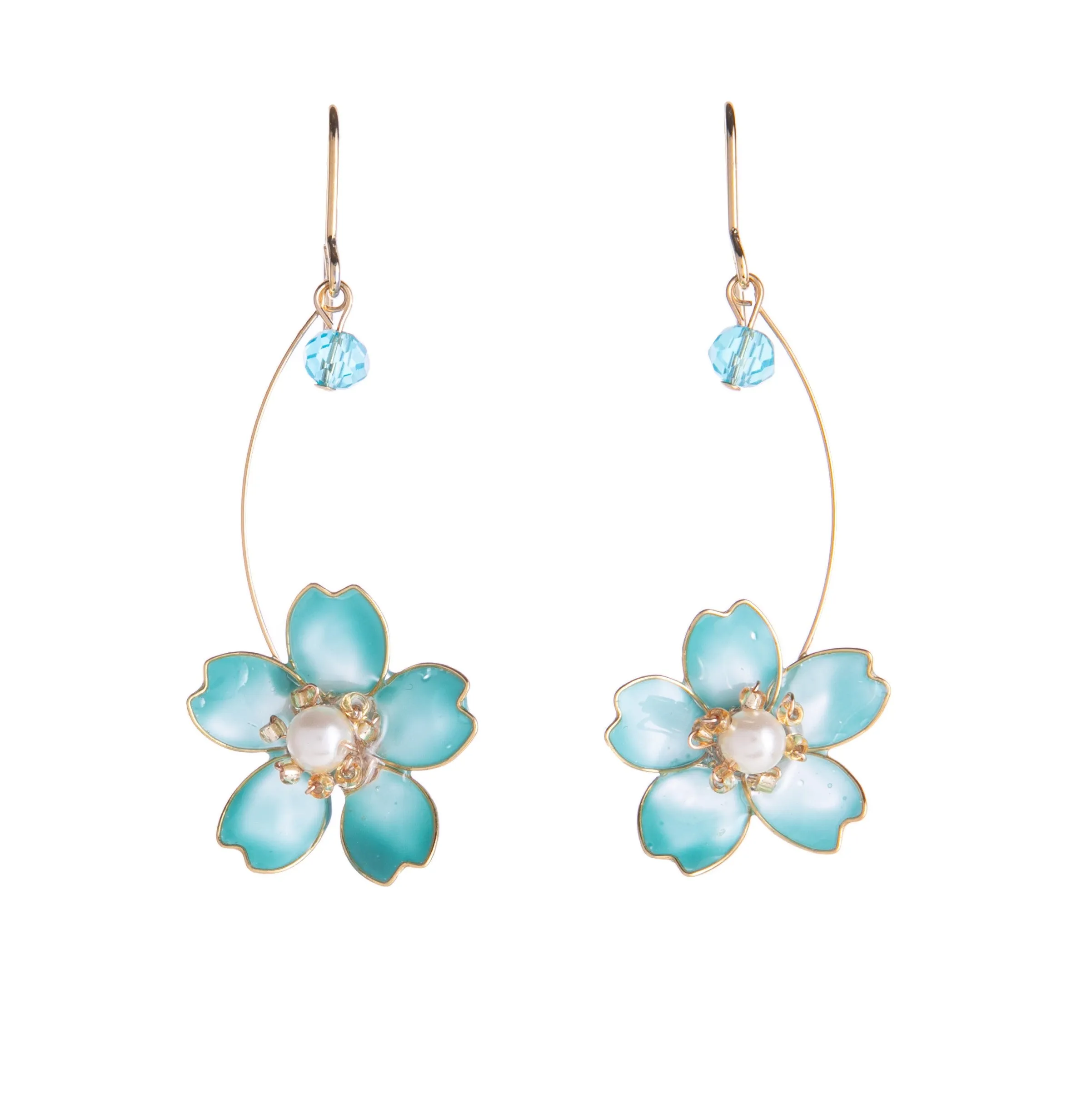 SAKURA DROP EARRINGS