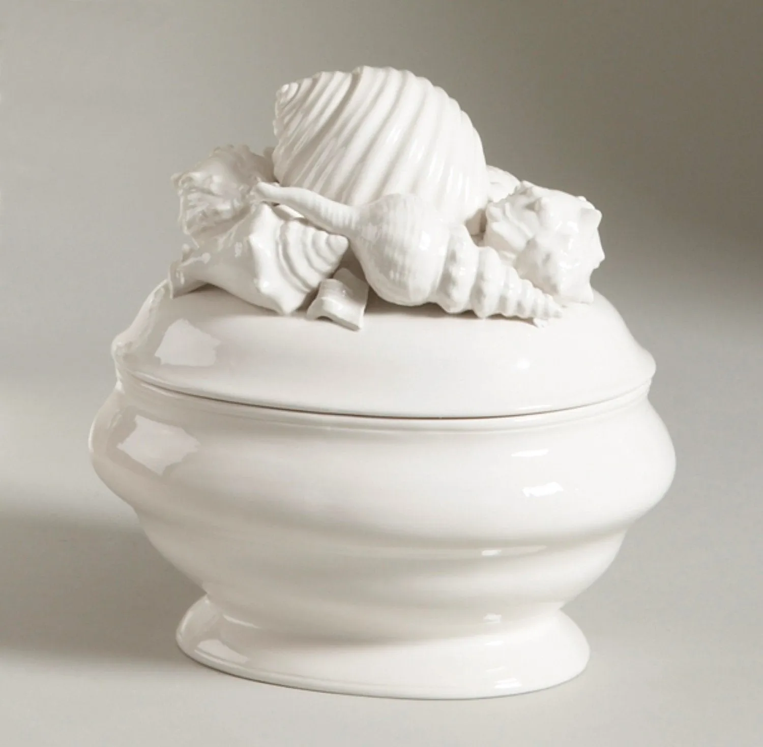 Shell Ceramic Tureen