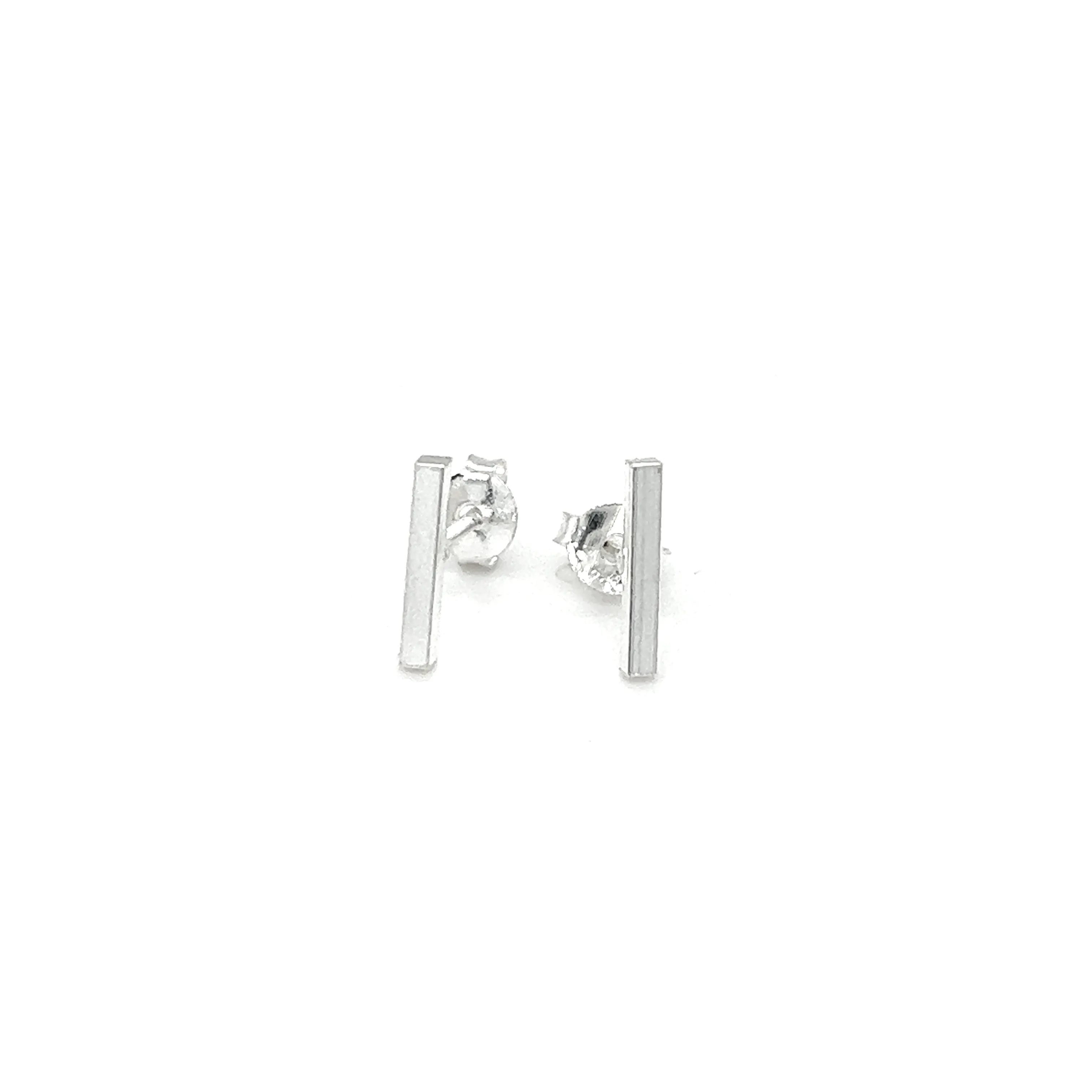 Silver Bar Studs