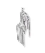 Silver Dreamy Tassel Earrings