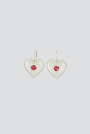 Silver Lover Earring