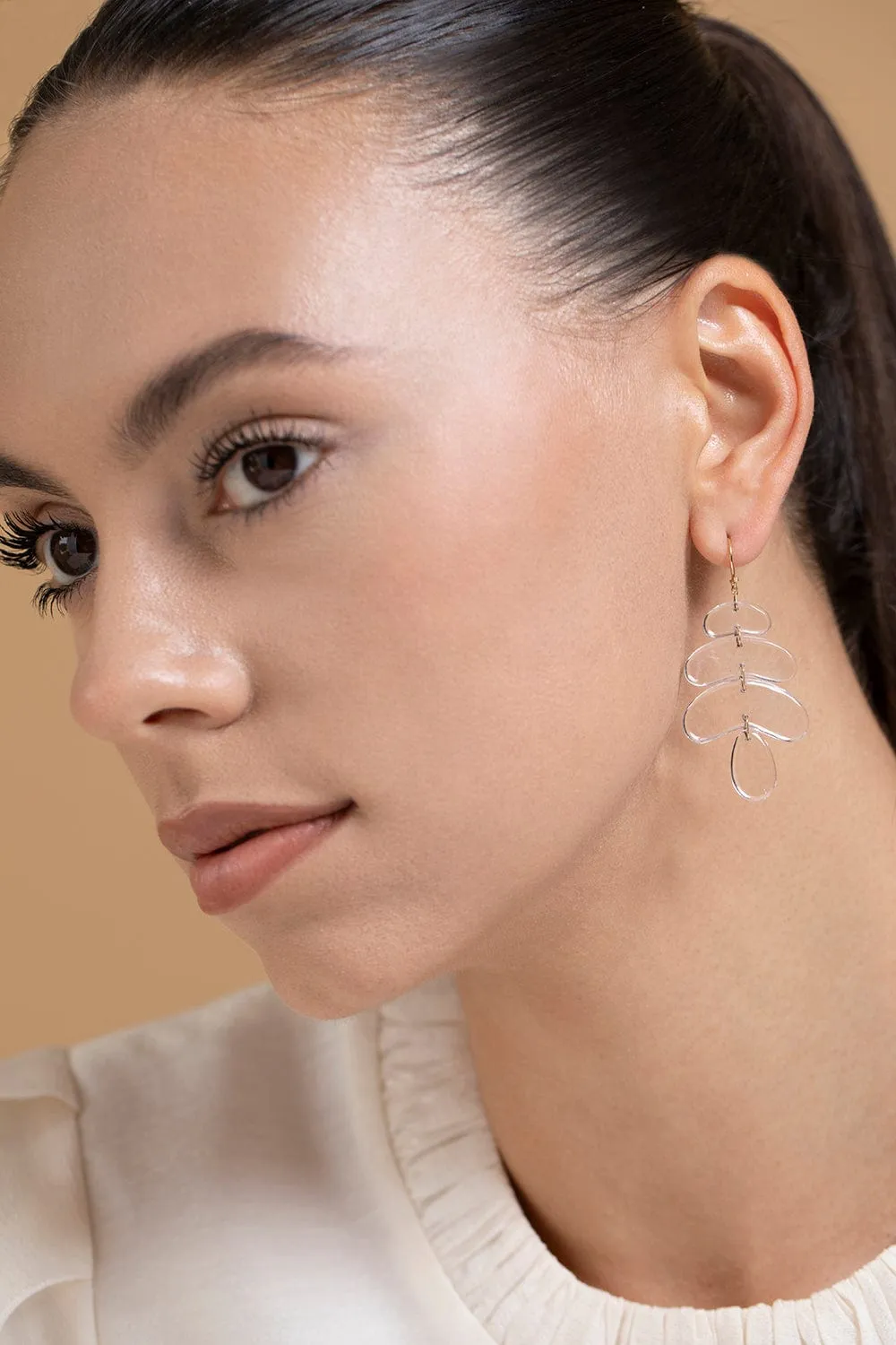 Small Crystal Totem Earrings