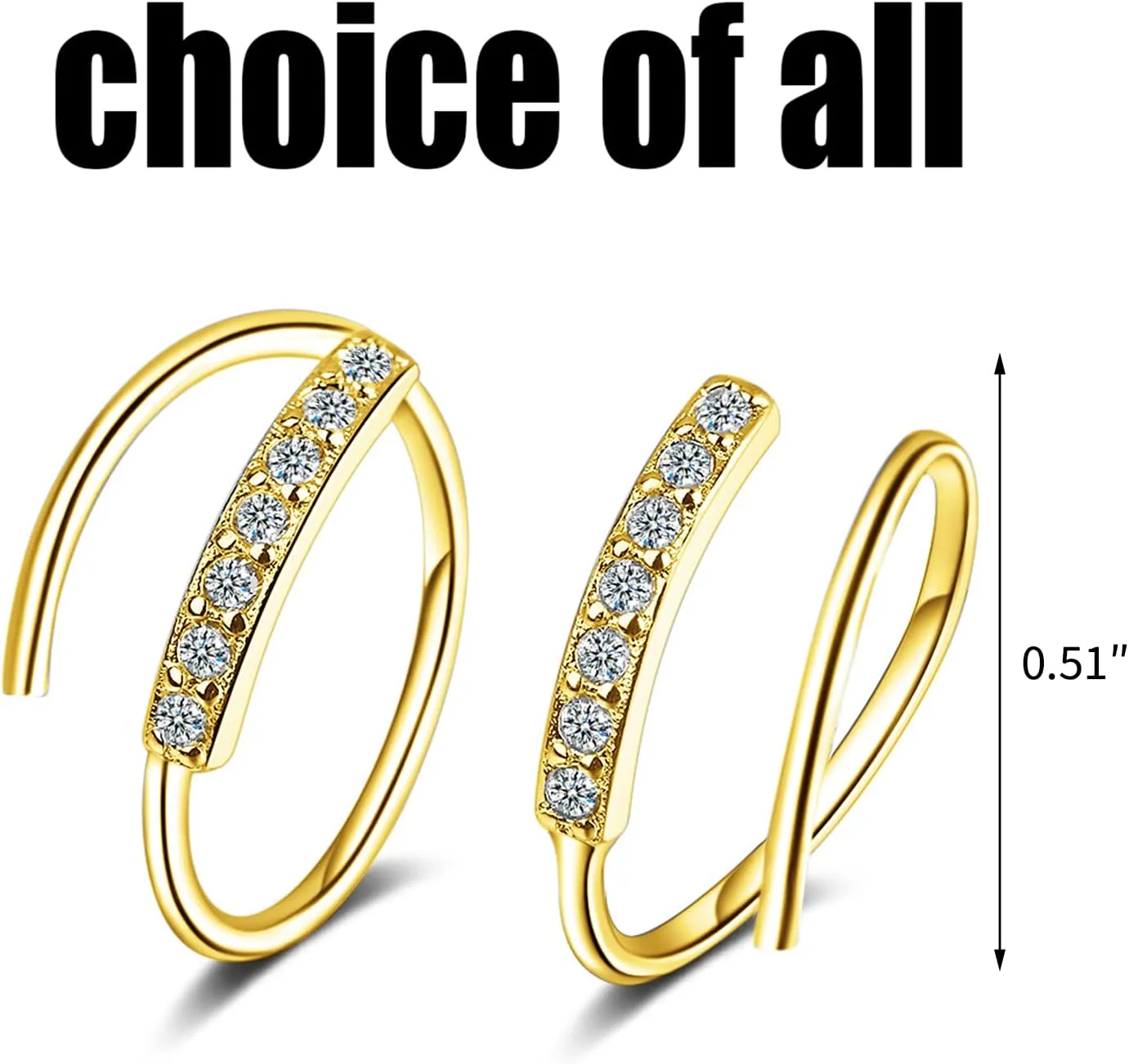 Small Hoop Earrings for Women Double Hoop Earrings Gold Huggie Hoop Earrings Thin Mini Hoop Earrings Silver Trendy Christmas Jewelry Gifts Stocking Stuffers