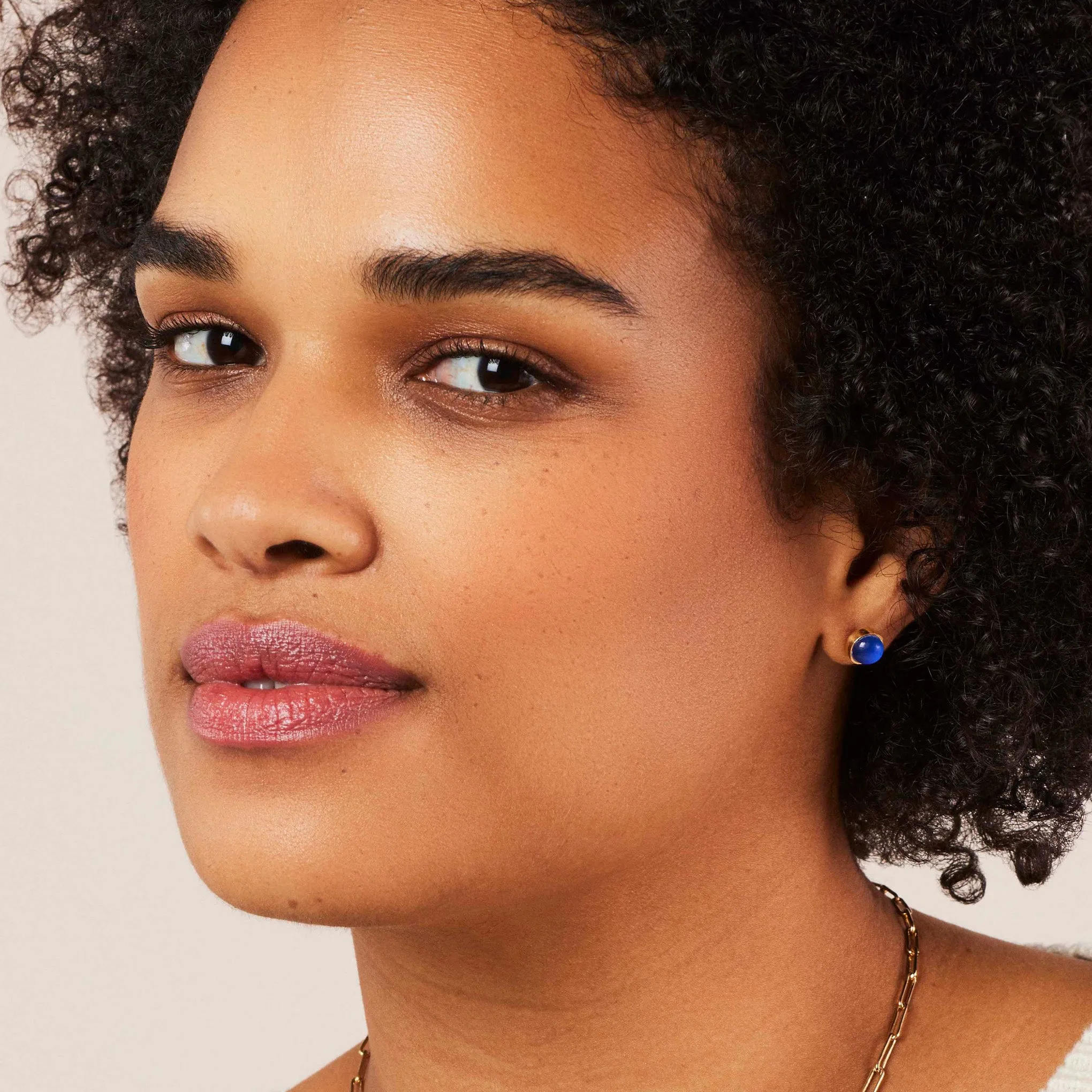 Soko Gold-Plated Mini Umbo Stud Earrings
