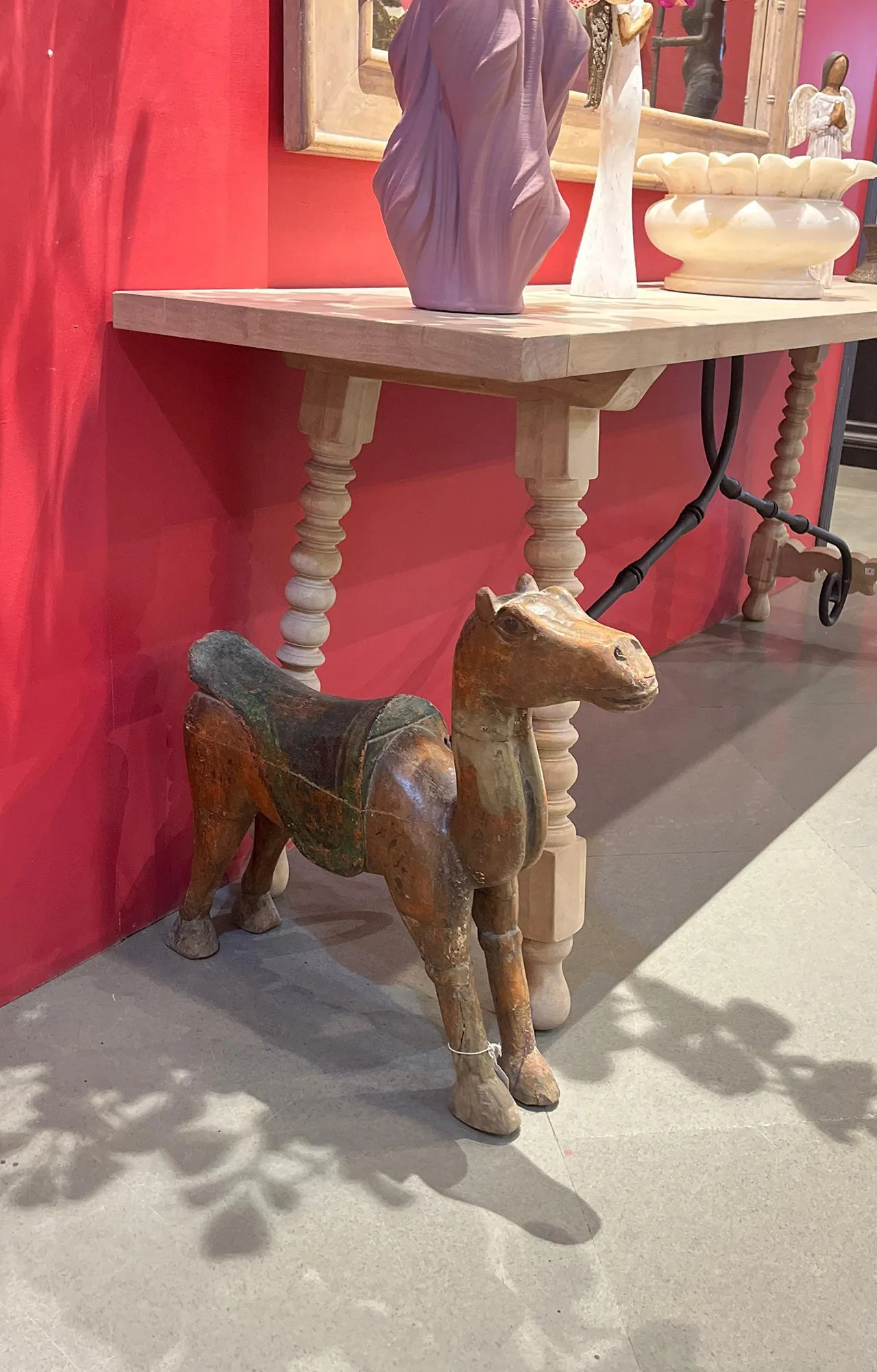 Steed of Sand Wooden Figurine