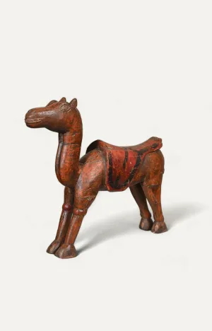Steed of Sand Wooden Figurine