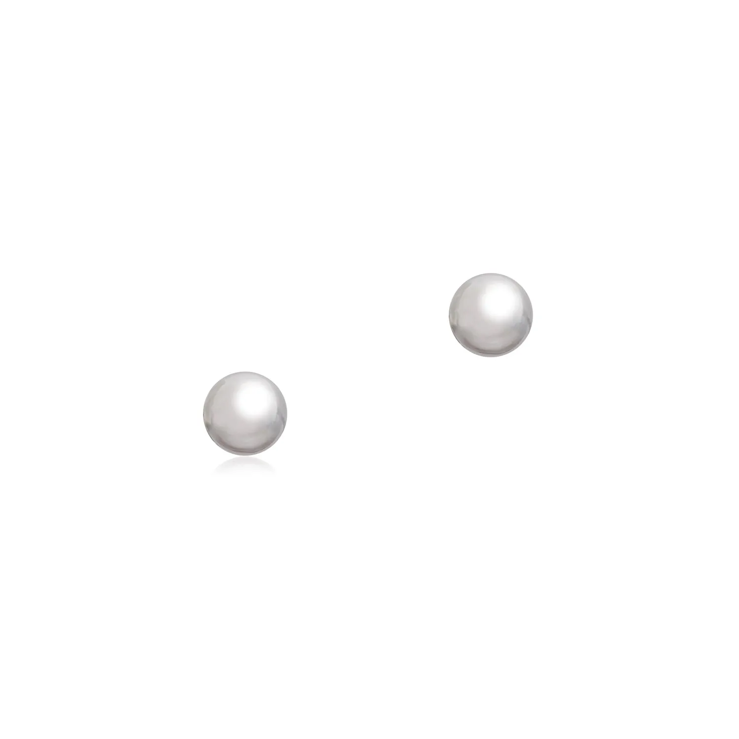 Sterling Silver Ball Studs