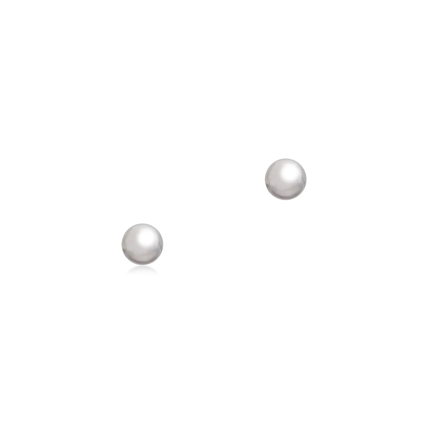 Sterling Silver Ball Studs