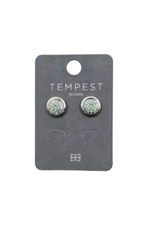 Tempest Designs 'Swarovski' blue crystal studs