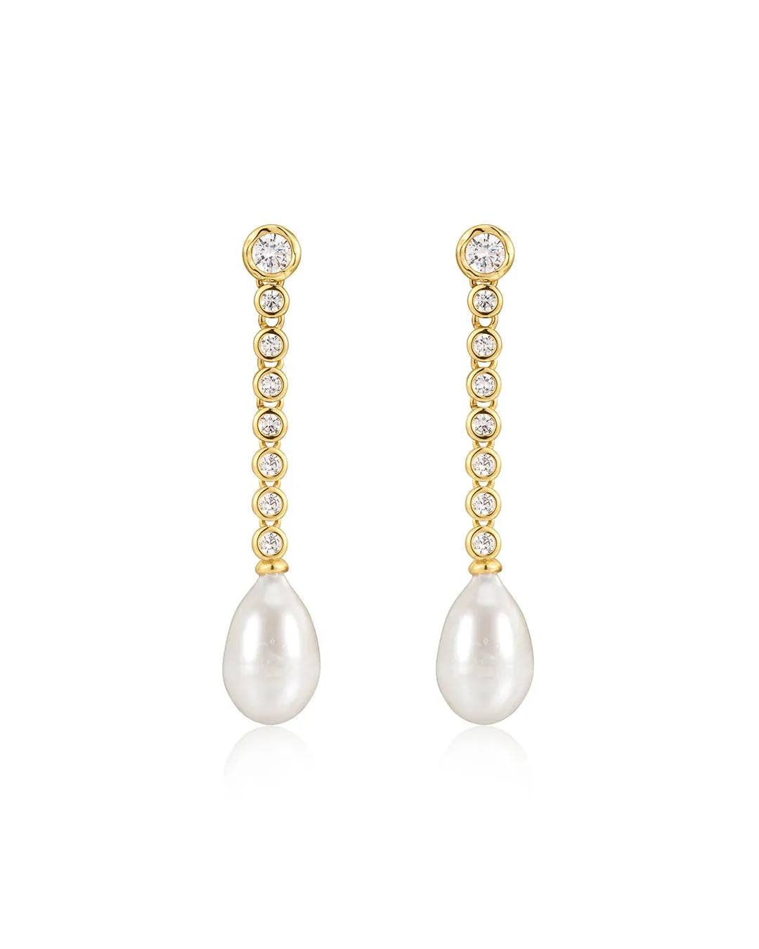 The Pearl Drop Studs