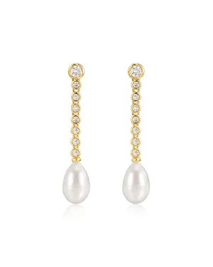 The Pearl Drop Studs