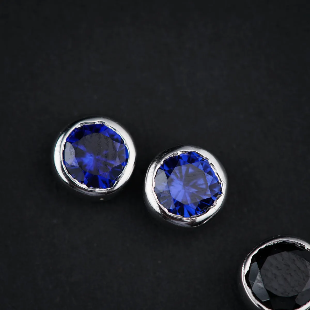 The Rainbow Silver Studs Set