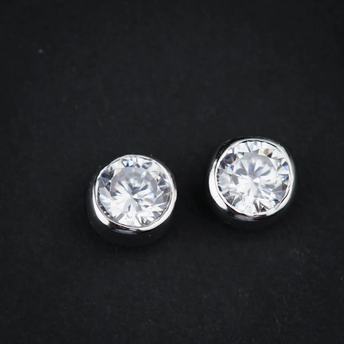 The Rainbow Silver Studs Set