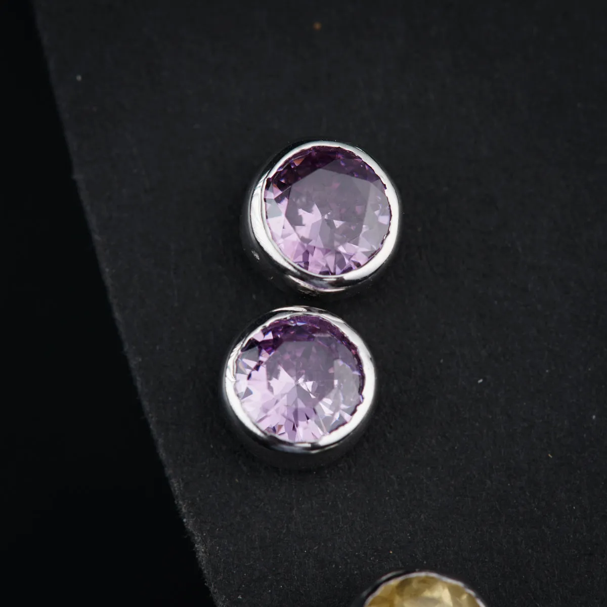 The Rainbow Silver Studs Set