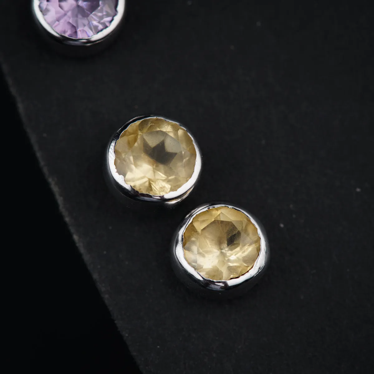 The Rainbow Silver Studs Set