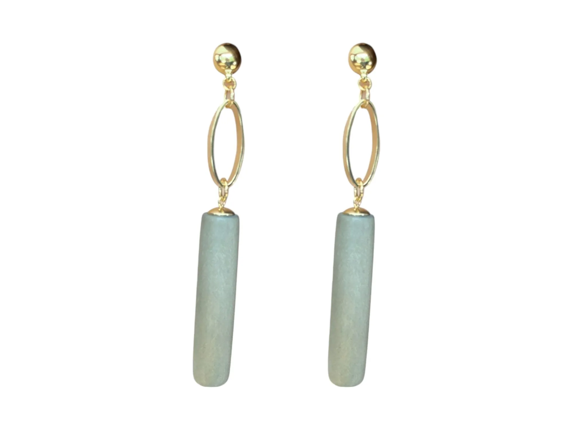 TI-GO Gold & wood earrings
