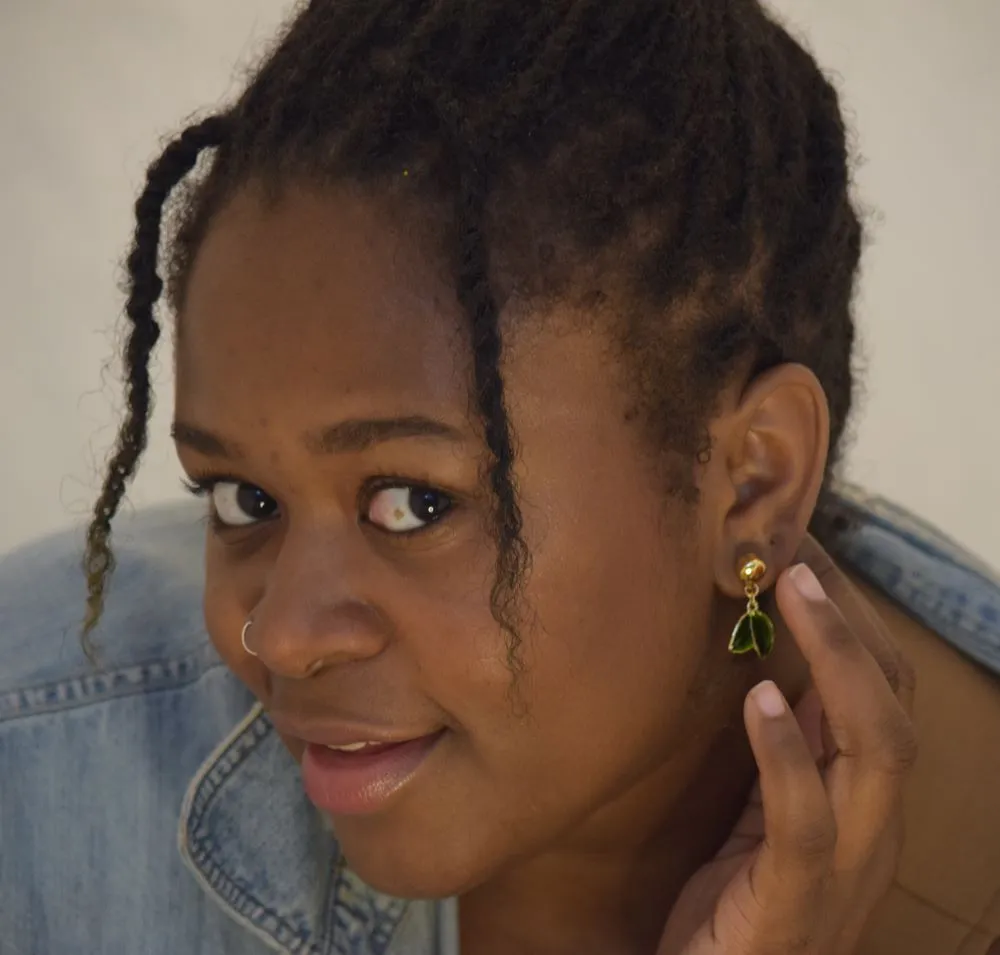 Ti-Go Leaf nature earrings