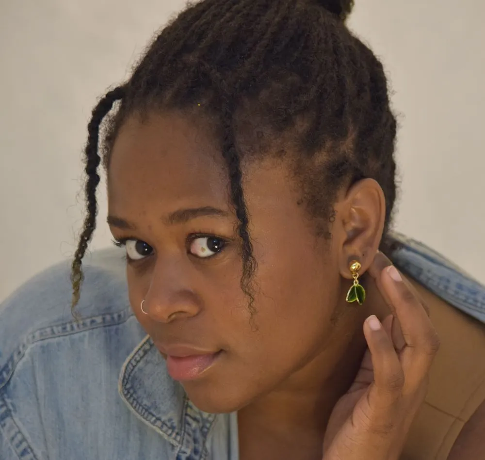 Ti-Go Leaf nature earrings