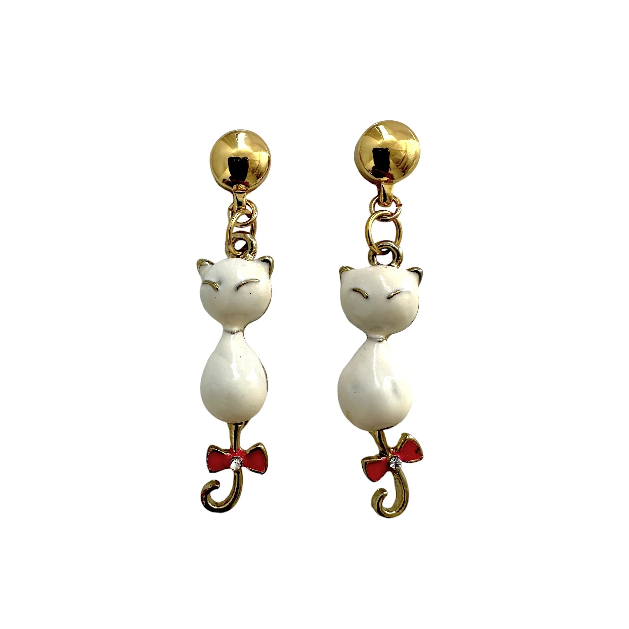 Ti-Go Siamese Charm earrings