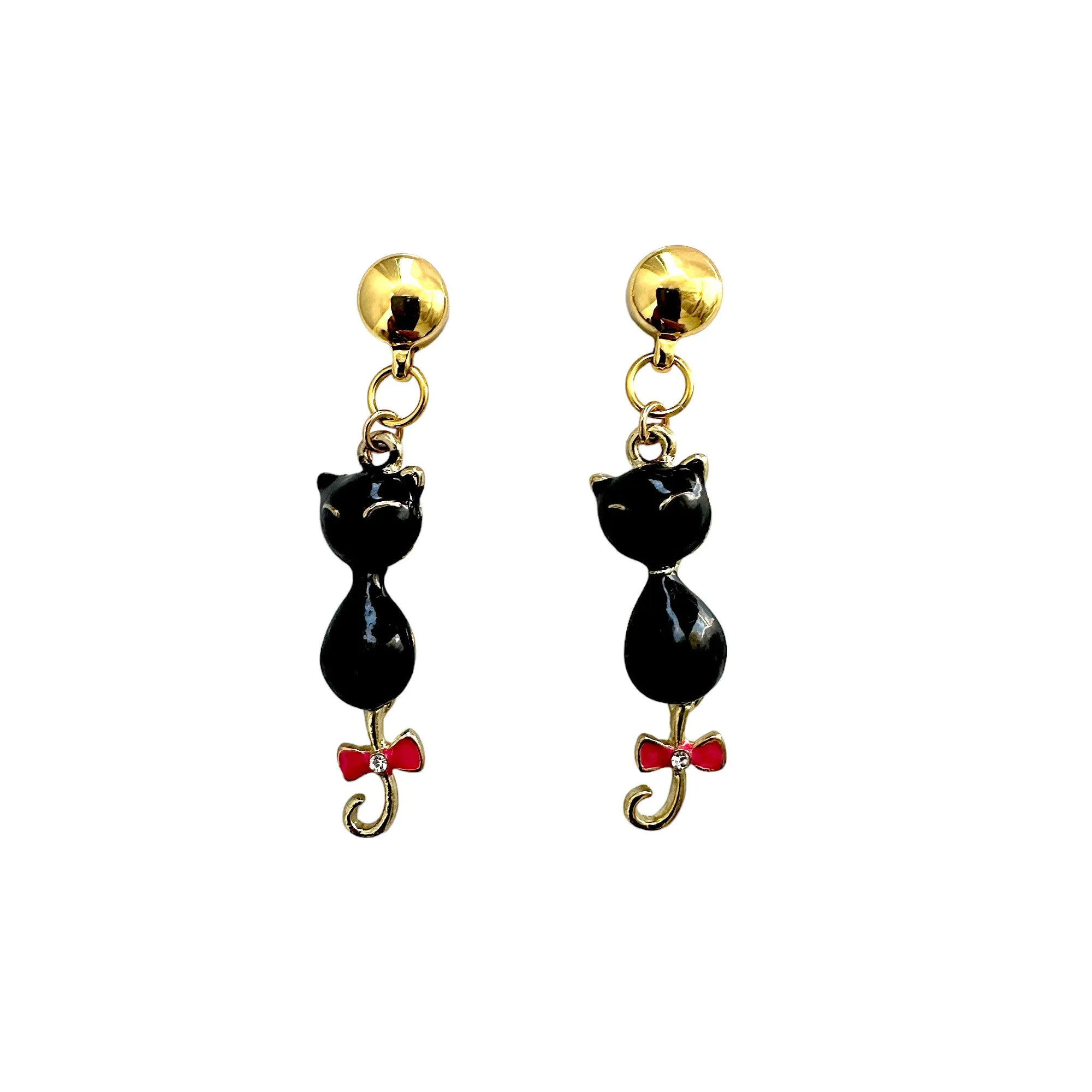 Ti-Go Siamese Charm earrings