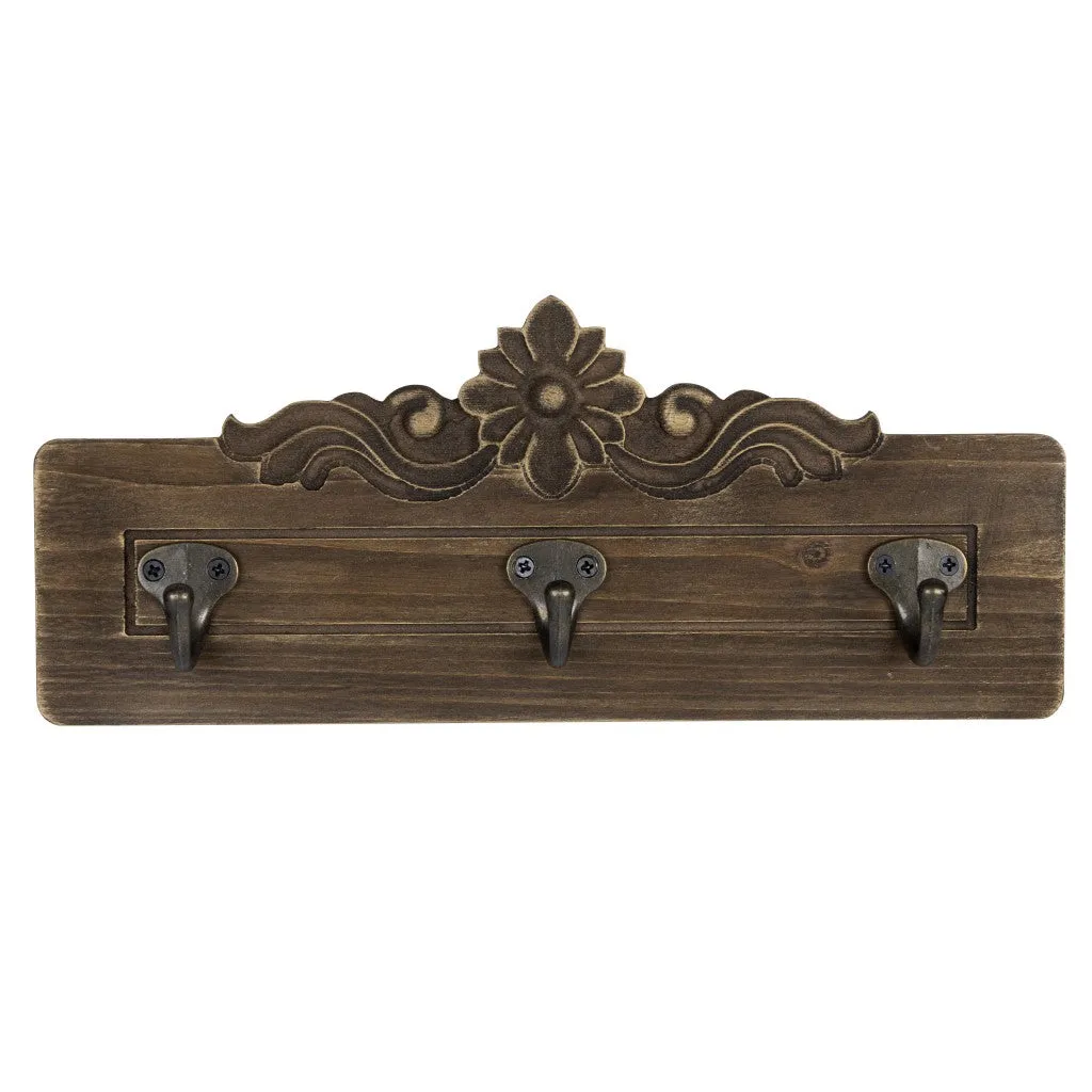 TRADITIONAL WOODEN WALL HOOKS