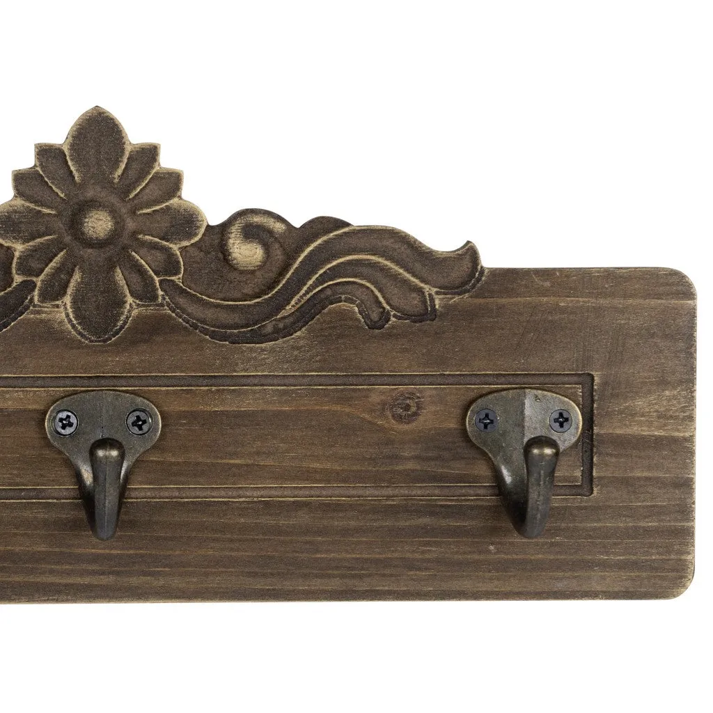 TRADITIONAL WOODEN WALL HOOKS