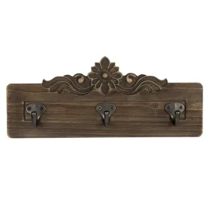TRADITIONAL WOODEN WALL HOOKS