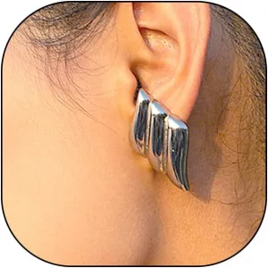 Trendy Chunky Gold Statement Stud Earrings for Women Vintage Large Silver Geometric Earrings Minimalist Piercing Cartilage Earrings Gift