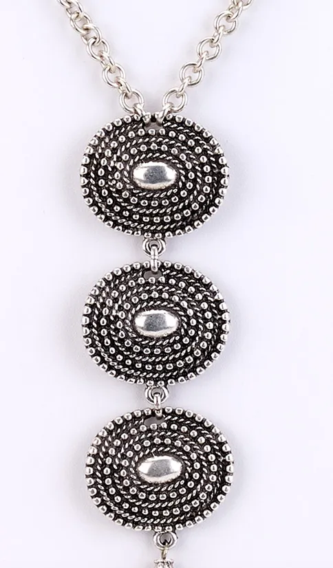 Triple Pendant Turkish Necklace