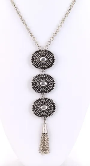 Triple Pendant Turkish Necklace