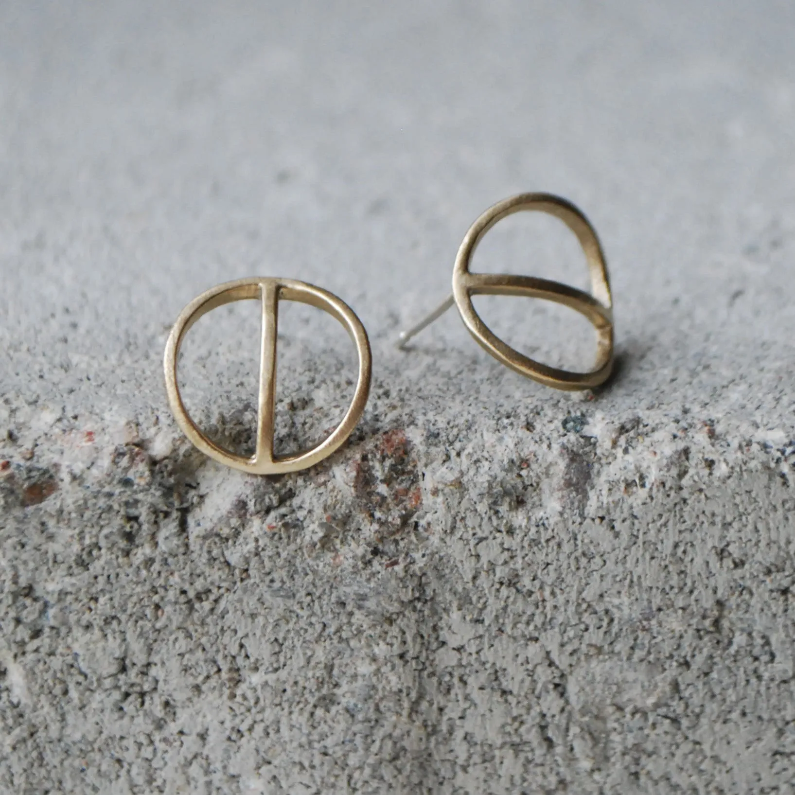 Tyyni Earrings Bronze