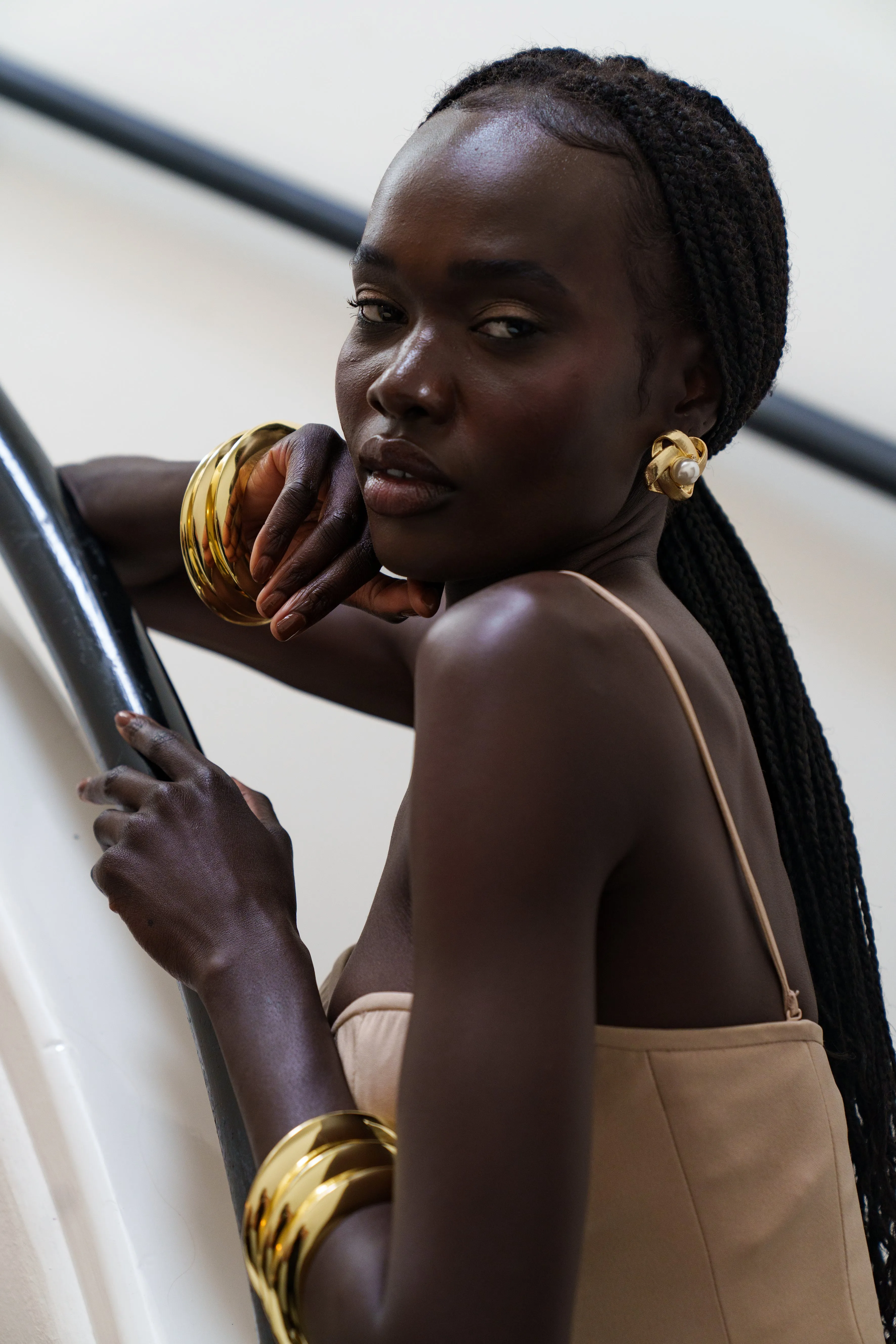 Vanity Earrings Gold
