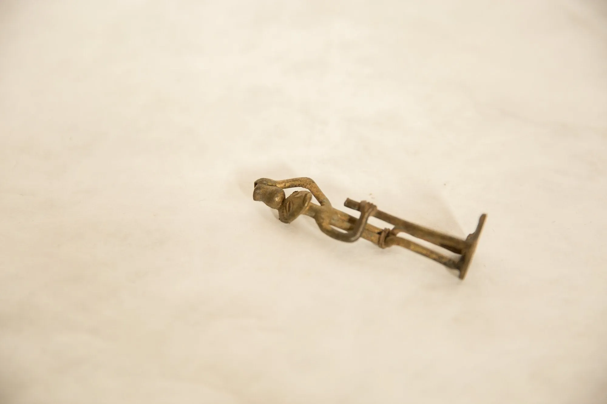 Vintage African Bronze Tribe Member