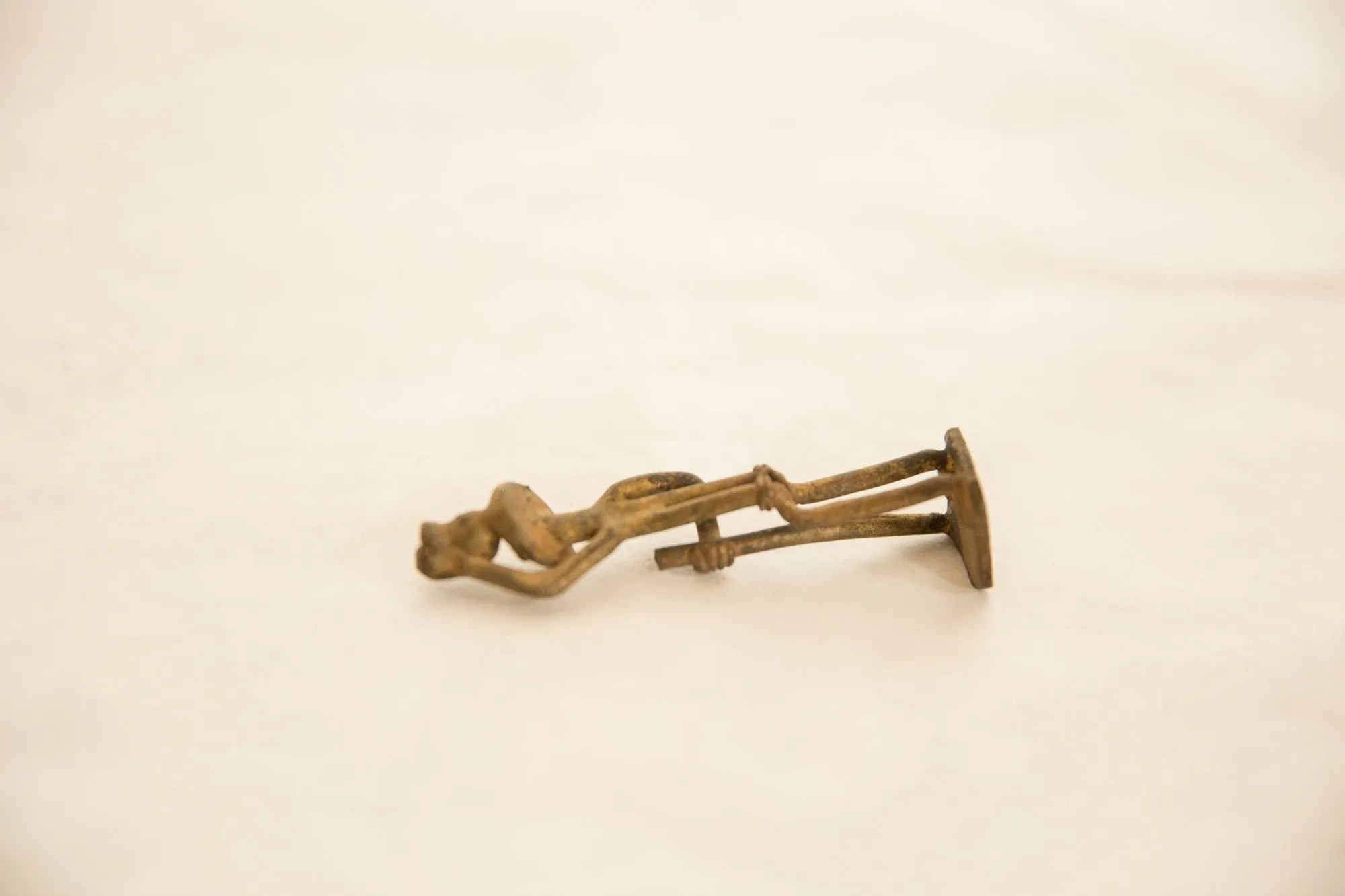 Vintage African Bronze Tribe Member