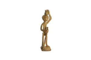 Vintage African Bronze Tribe Member